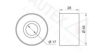 PORSC 92810557102 Tensioner Pulley, timing belt